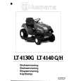 HUSQVARNA LT4140G Manual de Usuario