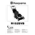HUSQVARNA R152SVB Manual de Usuario